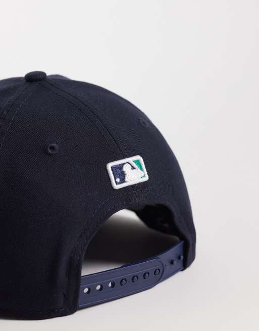 Gorra azul con diseño de los Seattle Mariners 9Forty de New Era, 3 de 3