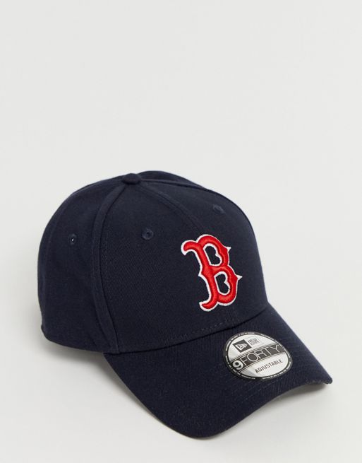 Gorra azul marino ajustable de los Boston Red Sox de la MLB 9Forty