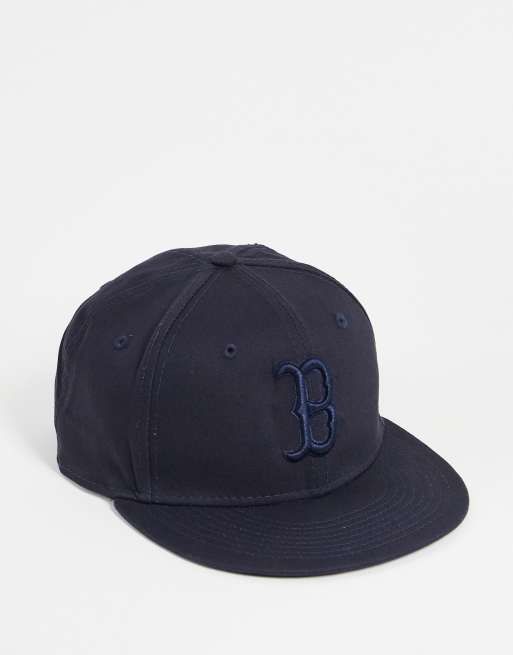 Gorra azul marino con botones de presión de los Boston Red Sox 9Fifty de New Era