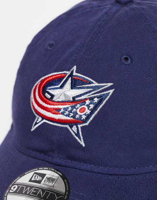 Gorra azul marino con diseño de los Columbus Blue Jacket 9Twenty de New Era, 2 de 3