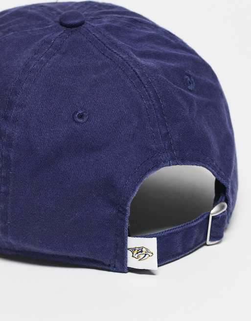 Gorra azul marino con diseño de los Nashville Predators 9Twenty de New Era, 3 de 3