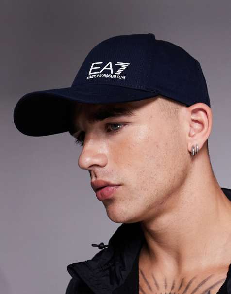 Gorra azul marino Train Core de Armani EA7 - view 1
