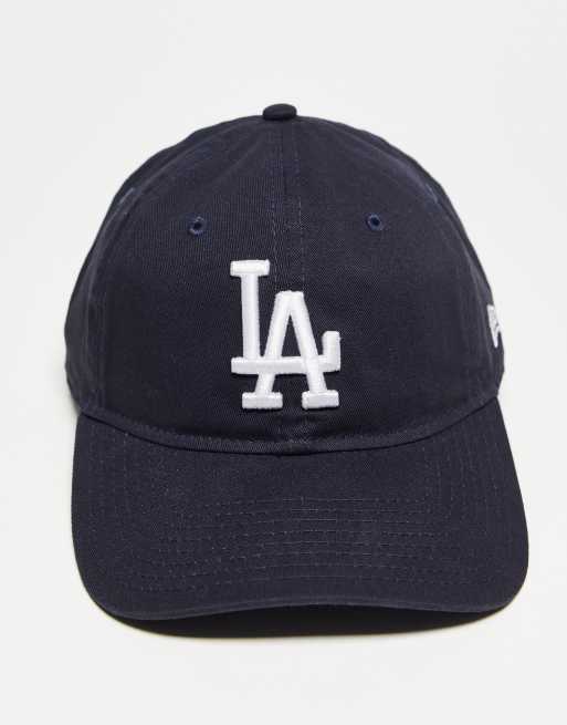 Gorra azul marino unisex con diseño de los LA Dodgers 9Twenty de New Era, 3 de 4