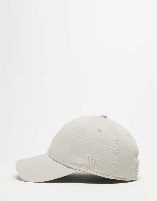 Gorra beis con logo pequeño de los LA Dodgers 9Twenty de New Era, 3 de 4