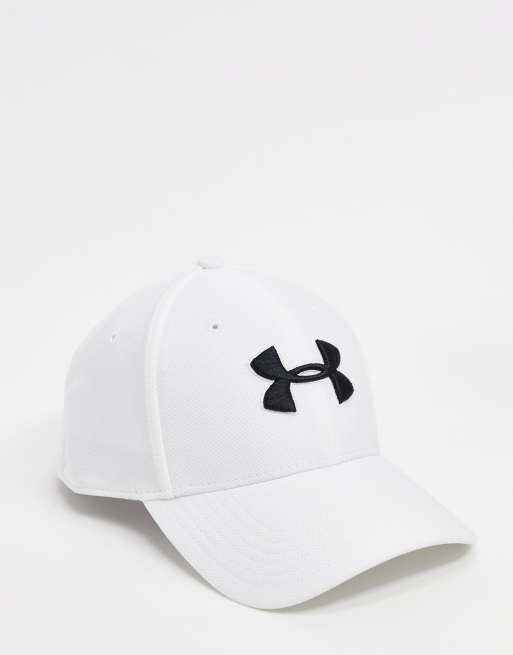 Gorra blanca Blitzing de Under Armour