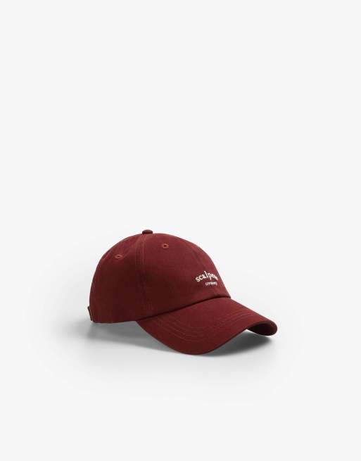 Gorra burdeos Atlantic de Scalpers