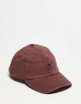Gorra burdeos de Scalpers