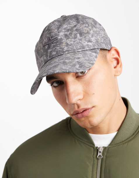 Gorra caqui con estampado gráfico de camuflaje de ASOS DESIGN - view 1