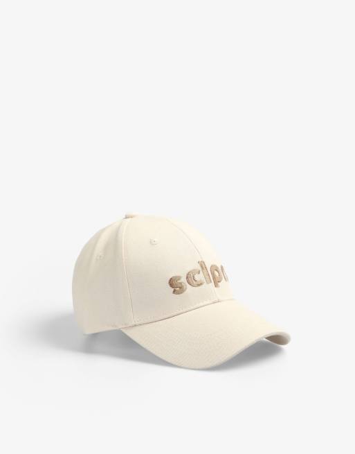 Gorra color crudo Letters de Scalpers