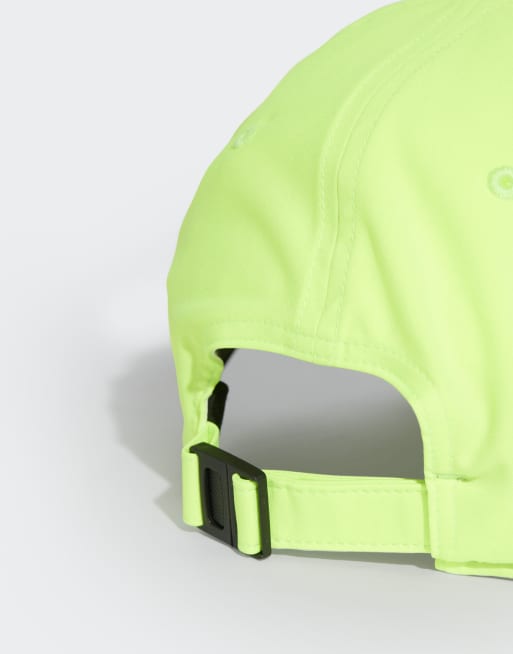 Gorra color limón intenso y negra Aeroready B-ball de adidas Performance, 3 de 3