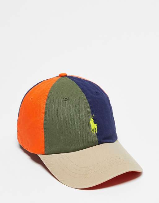 Gorra con diseño color block y logo de caballo de Polo Ralph Lauren