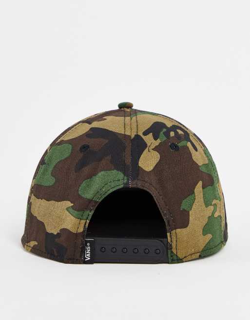 Gorra discount vans camuflaje