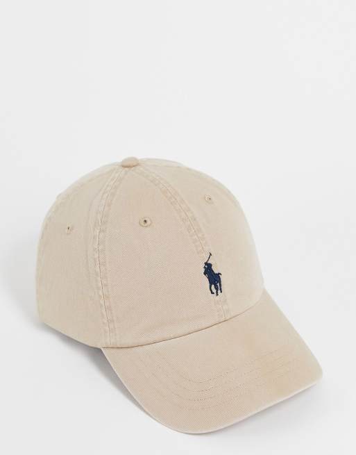 Gorra con logo en beis de Polo Ralph Lauren ASOS