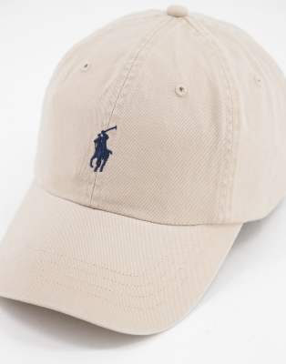 gorra polo ralph lauren beige