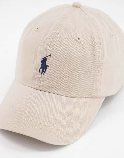 Gorra con logo en beis de Polo Ralph Lauren ASOS