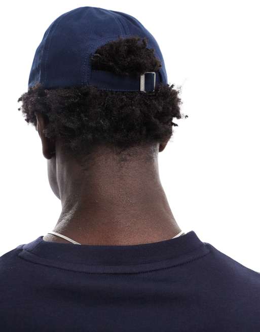 Gorra de béisbol azul marino con logo de escudo bordado de GANT, 4 de 4