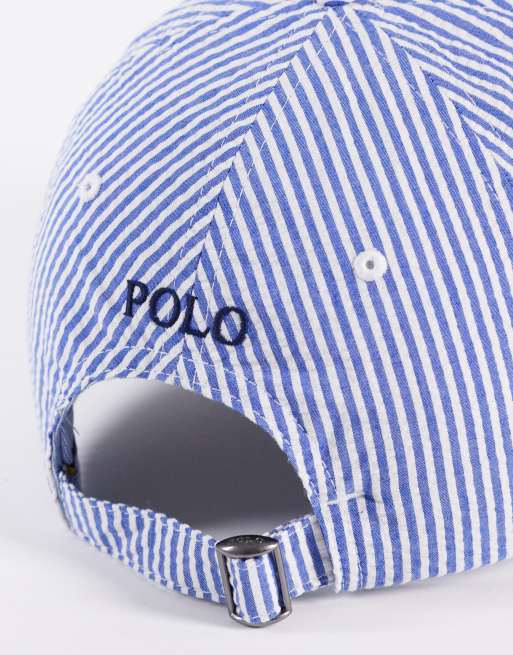 Gorra de béisbol azul real con logo de icono de sirsaca de Polo Ralph Lauren, 2 de 3