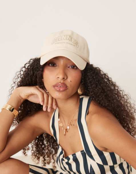 Gorra de béisbol blanco hueso con diseño "Cannes" de My Accessories - view 1