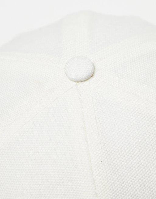 Gorra de béisbol blanco hueso y verde con logo en el centro Keysville de Dickies, 4 de 4