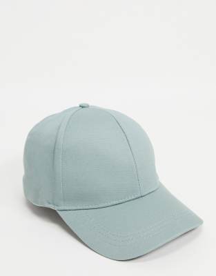Gorra de béisbol color salvia de ASOS DESIGN