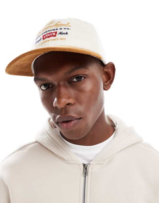 Gorra de béisbol dad color crudo flexible American Legend de Levi's
