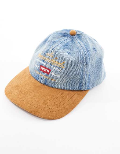 Gorra de béisbol dad vaquera flexible con lavado medio American Legend de Levi's, 2 de 3