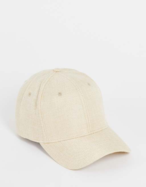 Gorra de béisbol de lino de Bando