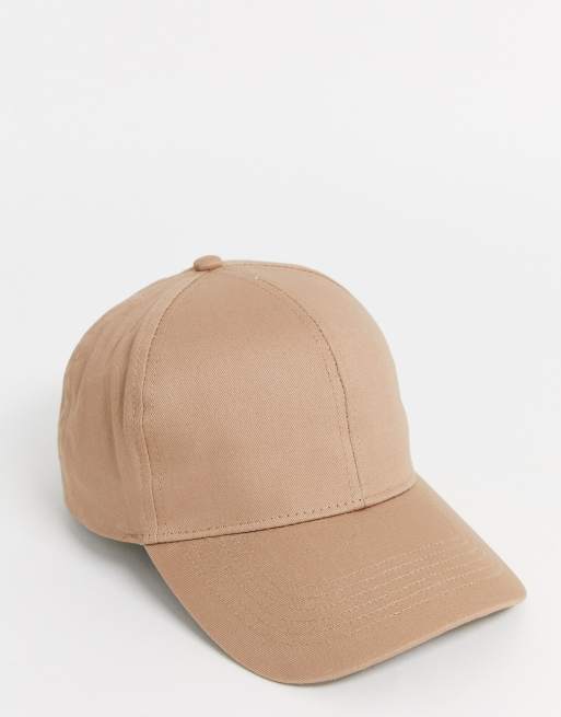Gorra de béisbol en tono piedra de ASOS DESIGN, 4 de 4
