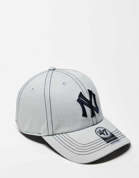 Gorra de béisbol gris con diseño de los NY Yankees de 47 Brand - view 1