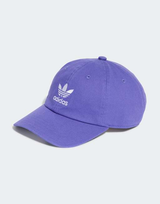 Gorra de béisbol lila mágico adicolor de adidas Originals
