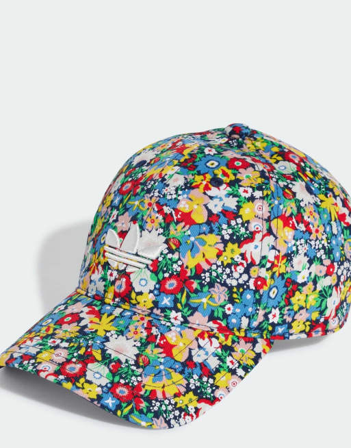 Gorra de béisbol multicolor de adidas Originals x Liberty London