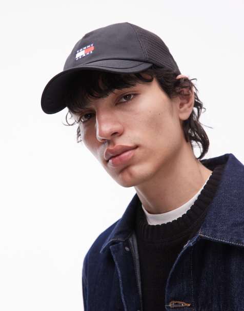 Gorra de béisbol negra con diseño de paneles de malla Heritage de Tommy Jeans - view 1