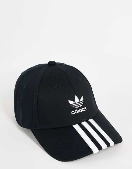 Gorra de b isbol negra con tr bol 80 s Aerobic de adidas Originals