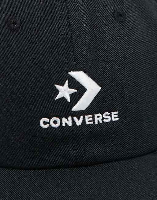 Gorra de béisbol negra Lockup SC de Converse, 2 de 4