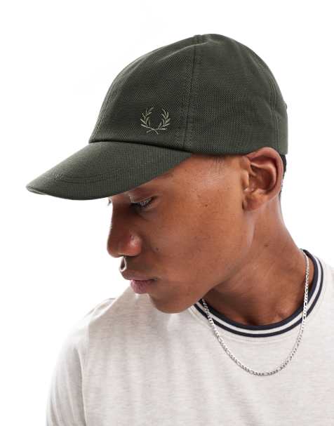 Gorra de béisbol verde clásica de piqué de Fred Perry - view 1