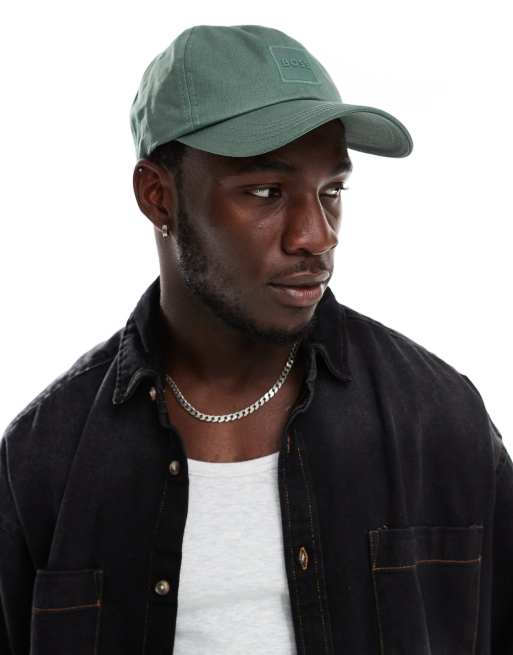 Gorra de béisbol verde Derrel de BOSS