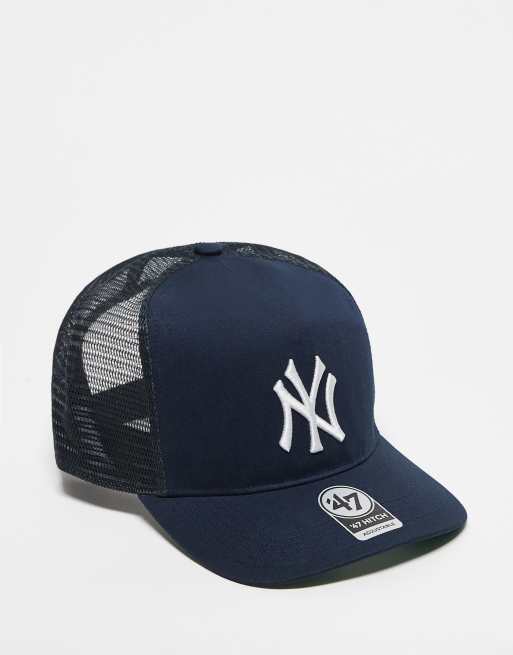 Gorra de camionero azul marino con detalle de los NY Yankees de 47 Brand
