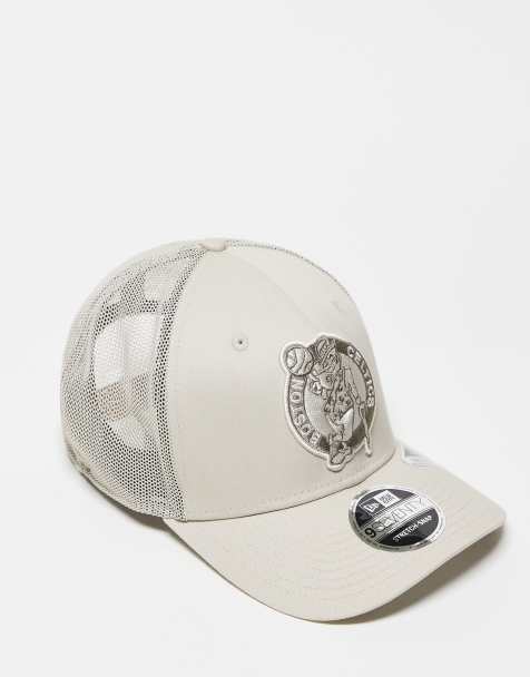 Gorra de camionero beis de los Boston Celtics 9Seventy de New Era - view 1