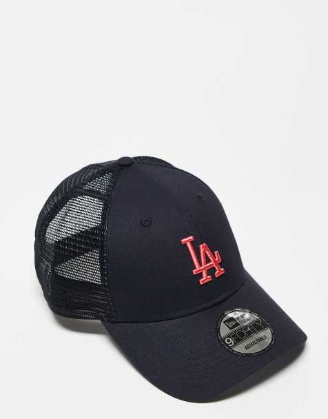 Gorra de camionero negra con detalle de los LA Dodgers Homefield 9Forty de New Era - view 1