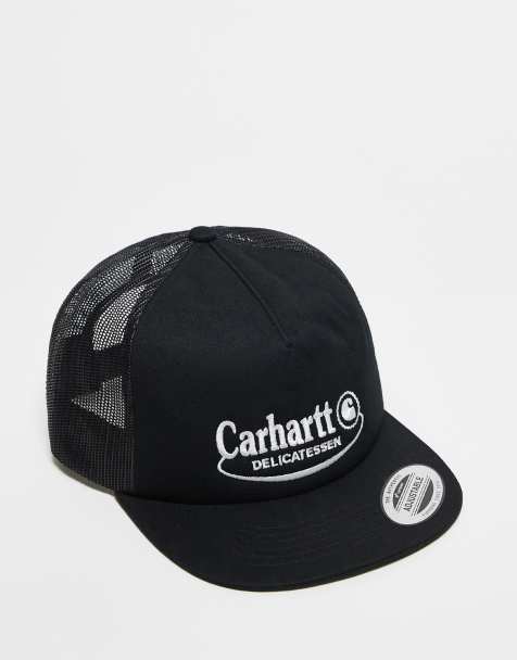 Gorra de camionero negra con estampado gráfico de Carhartt WIP - view 1