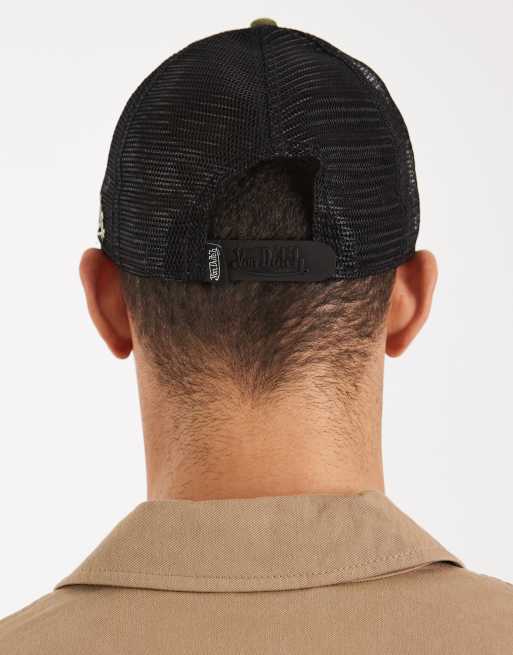 Gorra de camionero vaquera verde vintage de Von Dutch, 3 de 3