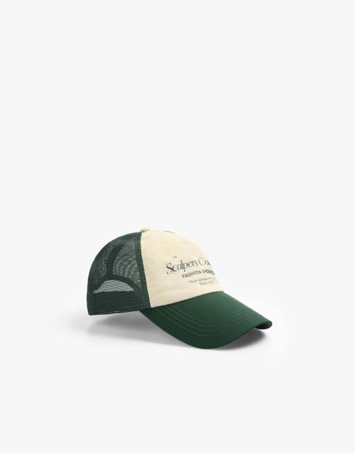 Gorra de camionero verde Murray de Scalpers