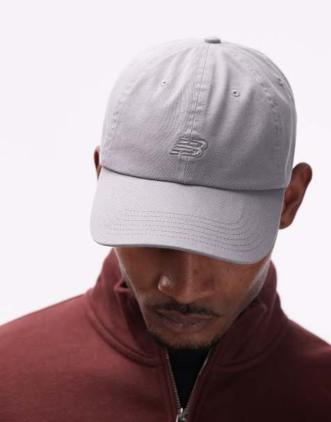 Gorra gris clásica con diseño de 6 paneles de New Balance - view 1