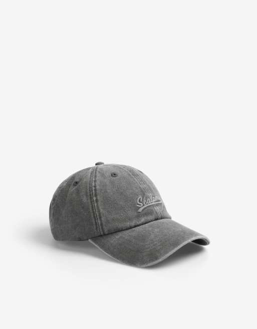 Gorra gris oscuro con logo Scalpers de Scalpers