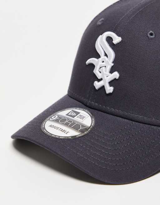 Gorra gris unisex con diseño de los Chicago White Sox 9Forty de New Era, 4 de 4