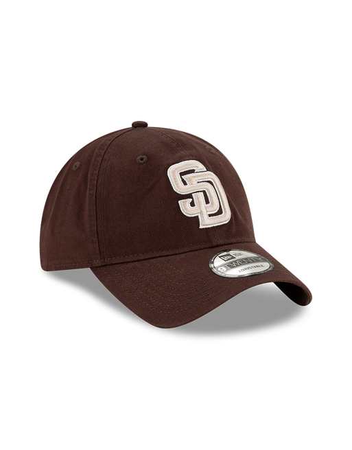 Gorra marrón con detalle de los San Diego Padres 9Twenty de New Era, 3 de 6