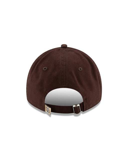 Gorra marrón con detalle de los San Diego Padres 9Twenty de New Era, 4 de 6