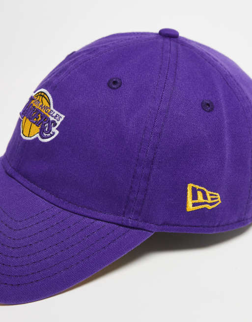 Gorra Lakers New Era Morada Gorra Morada Con Diseño De Los LA