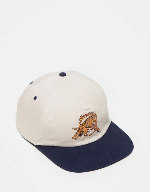 Gorra multicolor con estampado de tigre de Santa Cruz