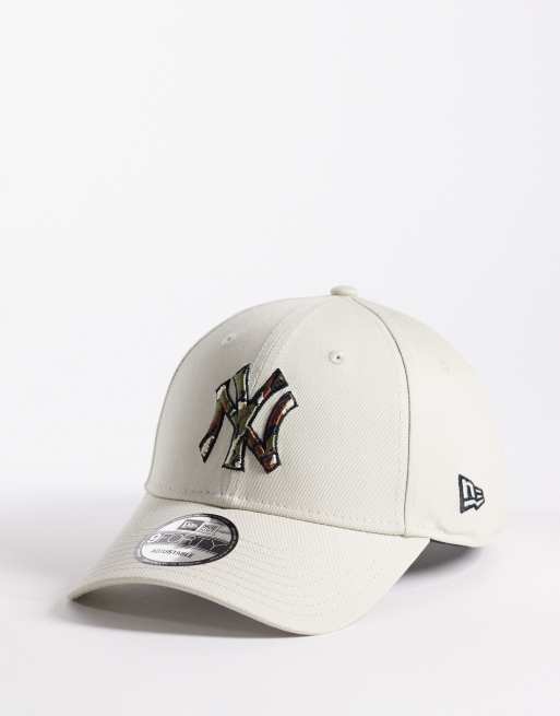 Gorra multicolor con logo de camuflaje de los NY Yankees para mujer 9Forty de New Era